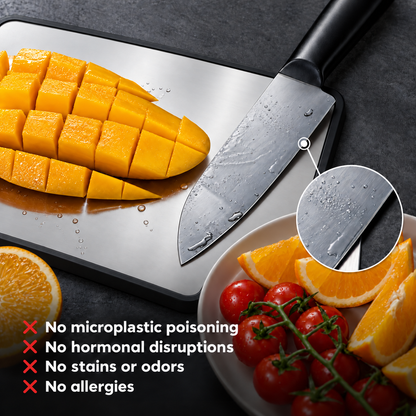 Two-Sided Titanium Cutting Board