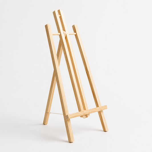 Caballete de Madera Natural (Regalo Gratis)